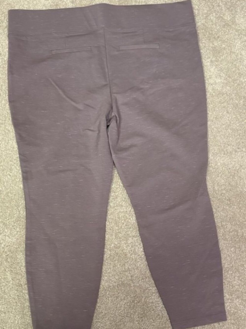 NWT Torrid Pixie Pocket Skinny Studio Luxe Ponte High-Rise Pant Mauve Size 3 - Picture 3 of 4